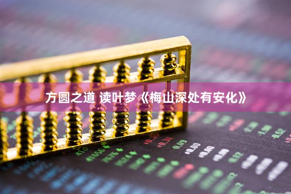 方圆之道 读叶梦《梅山深处有安化》